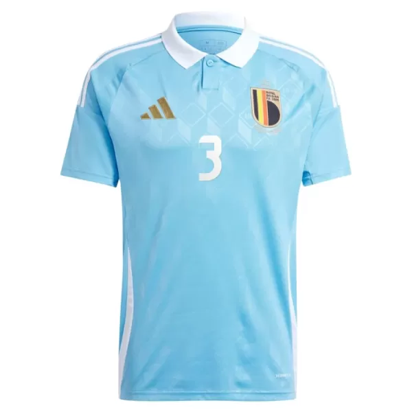 België Theate 3 Shirt Heren Uit EK 2024