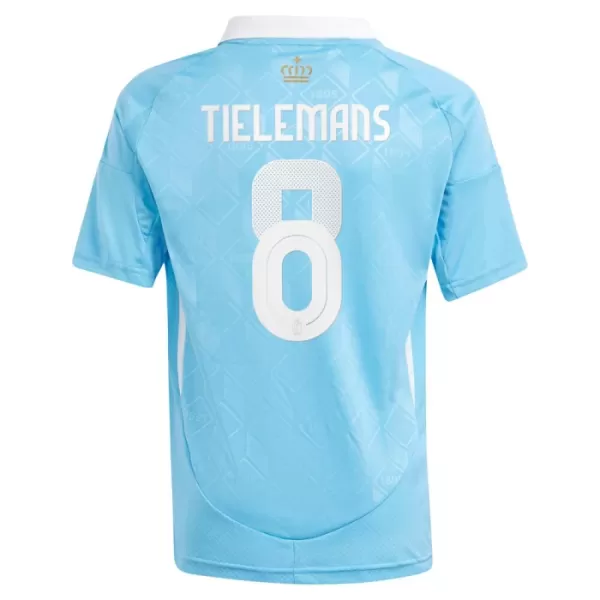 België Tielemans 8 Tenue Kind Uit EK 2024