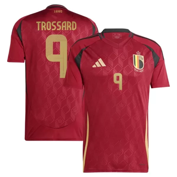 België Trossard 9 Shirt Heren Thuis EK 2024