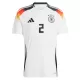 Duitsland Antonio Rudiger 2 Shirt Heren Thuis EK 2024