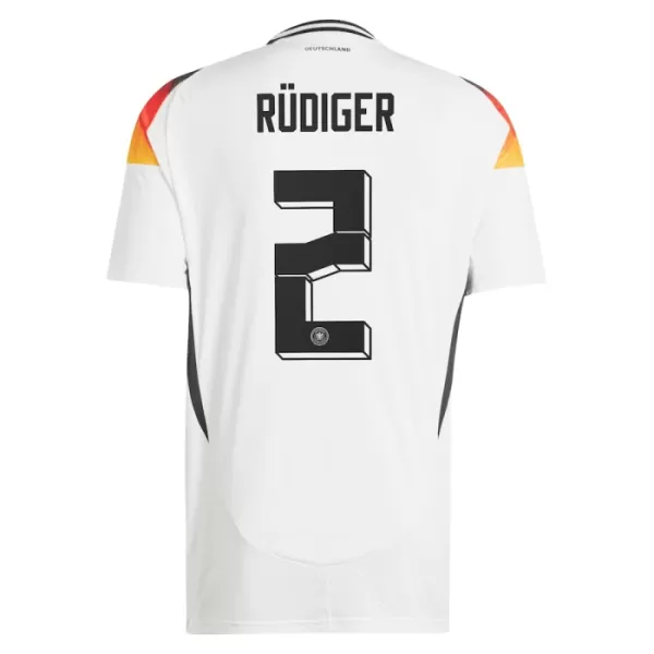 Duitsland Antonio Rudiger 2 Shirt Heren Thuis EK 2024