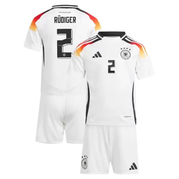 Duitsland Antonio Rudiger 2 Tenue Kind Thuis EK 2024