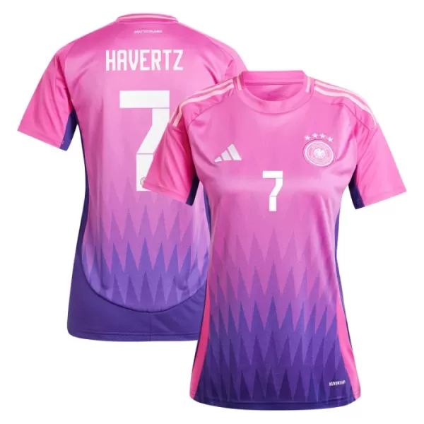 Duitsland Kai Havertz 7 Shirt Dames Uit EK 2024