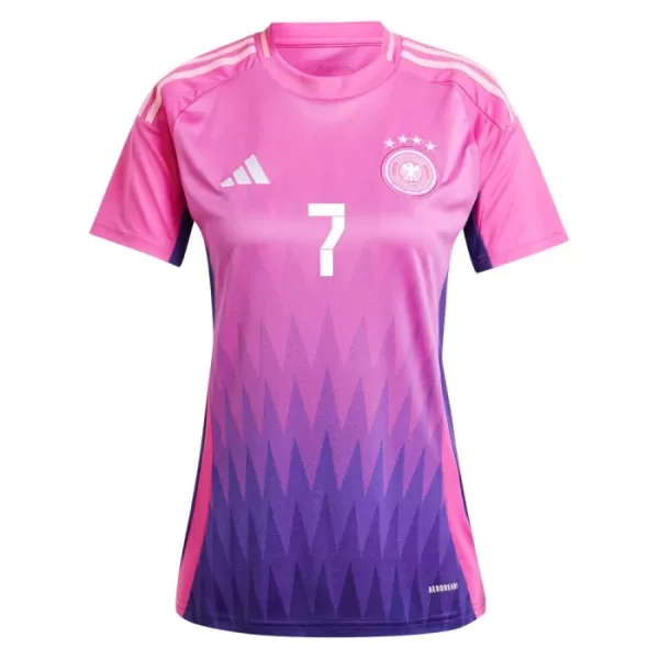 Duitsland Kai Havertz 7 Shirt Dames Uit EK 2024