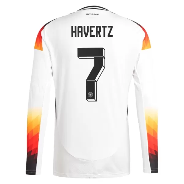 Duitsland Kai Havertz 7 Shirt Heren Thuis EK 2024 Lange Mouw