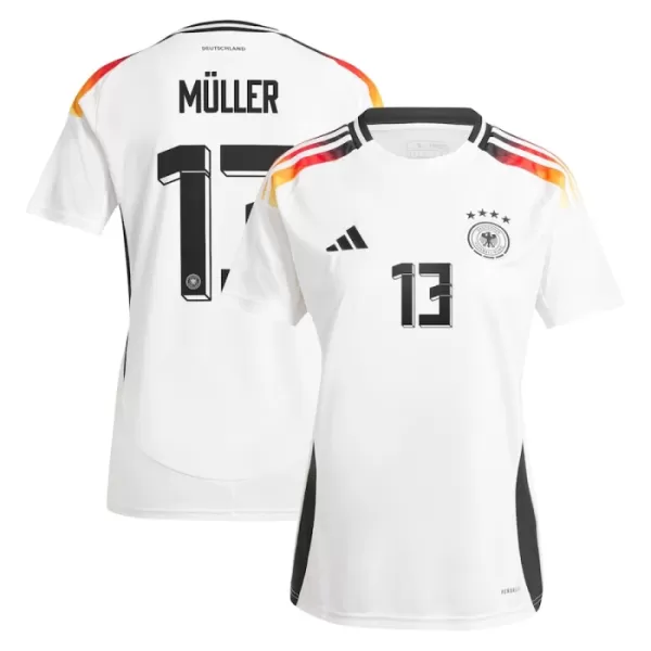 Duitsland Müller 13 Shirt Dames Thuis EK 2024