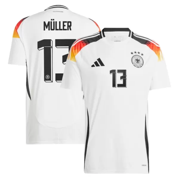 Duitsland Müller 13 Shirt Heren Thuis EK 2024