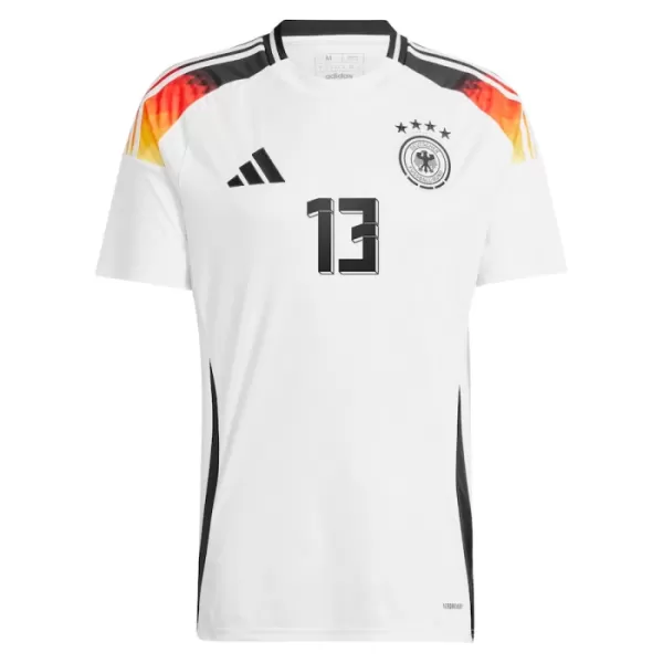 Duitsland Müller 13 Shirt Heren Thuis EK 2024