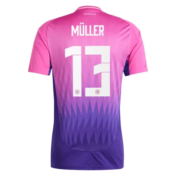 Duitsland Müller 13 Shirt Heren Uit EK 2024