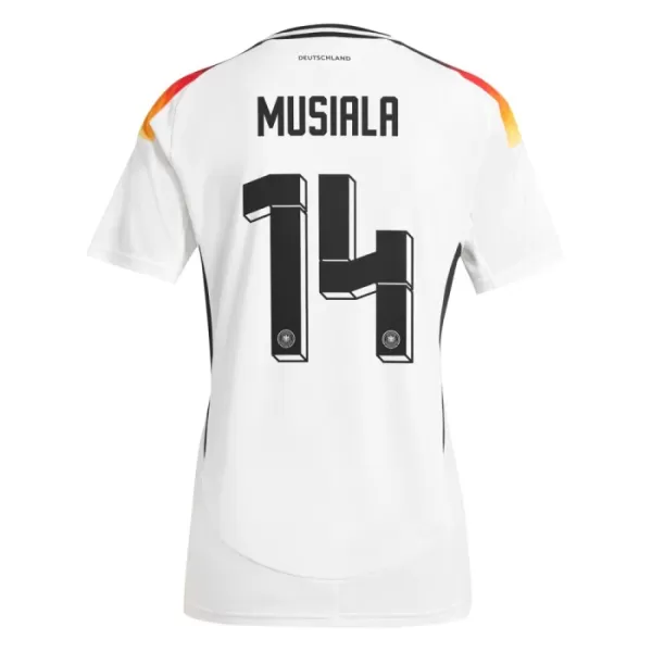 Duitsland Musiala 14 Shirt Dames Thuis EK 2024