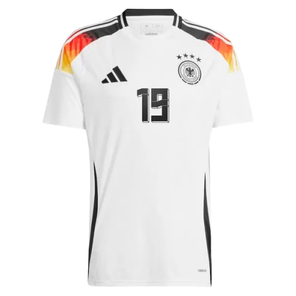 Duitsland Sané 19 Shirt Heren Thuis EK 2024