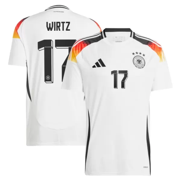 Duitsland Wirtz 17 Shirt Heren Thuis EK 2024