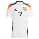 Duitsland Wirtz 17 Shirt Heren Thuis EK 2024