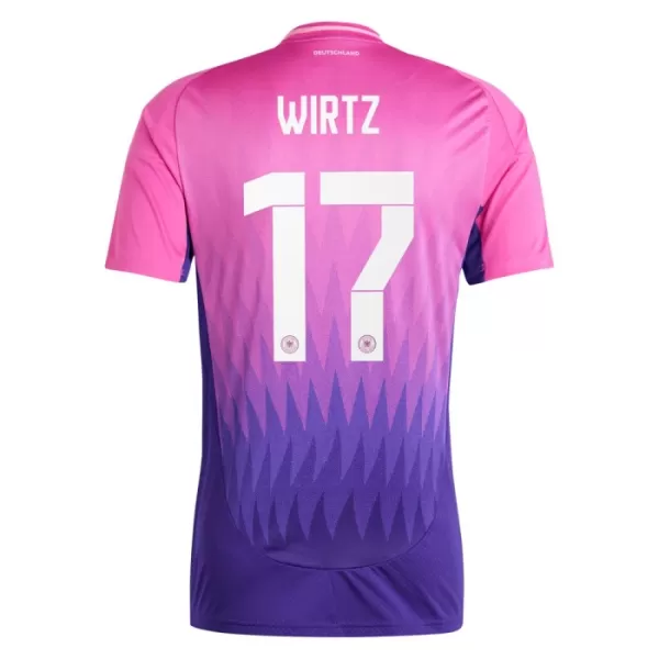 Duitsland Wirtz 17 Shirt Heren Uit EK 2024