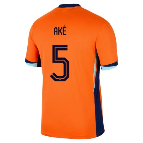 Nederland Ake 5 Shirt Heren Thuis EK 2024