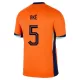 Nederland Ake 5 Shirt Heren Thuis EK 2024