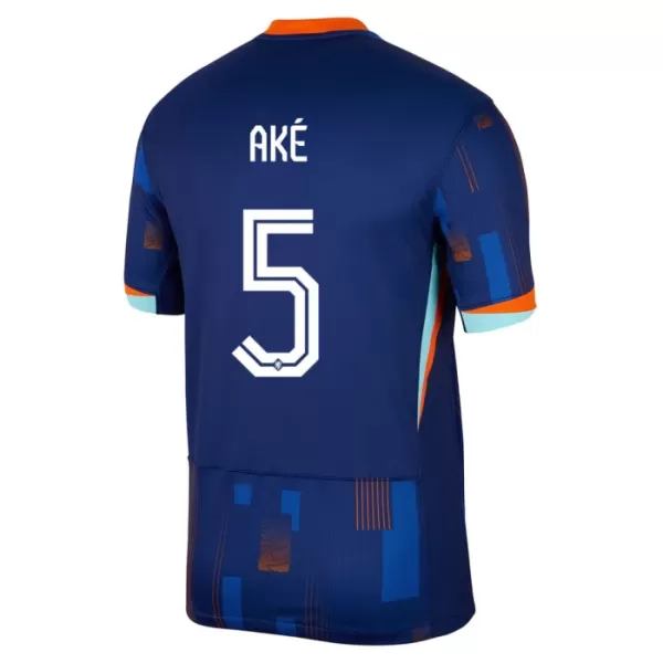 Nederland Ake 5 Shirt Heren Uit EK 2024