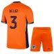 Nederland De Ligt 3 Tenue Kind Thuis EK 2024