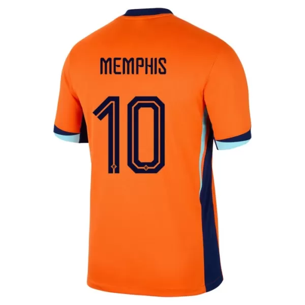 Nederland Memphis 10 Shirt Heren Thuis EK 2024