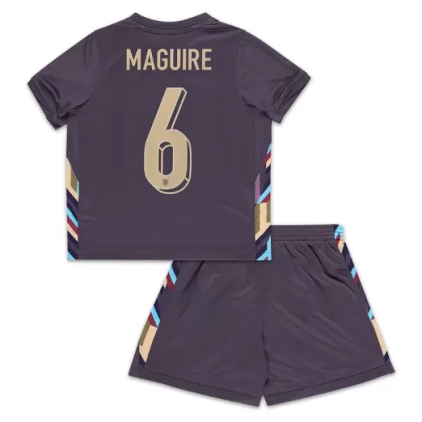 Engeland Maguire 6 Tenue Kind Uit EK 2024