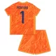 Engeland Pickford 1 Keeper Tenue Kind EK 2024 Oranje