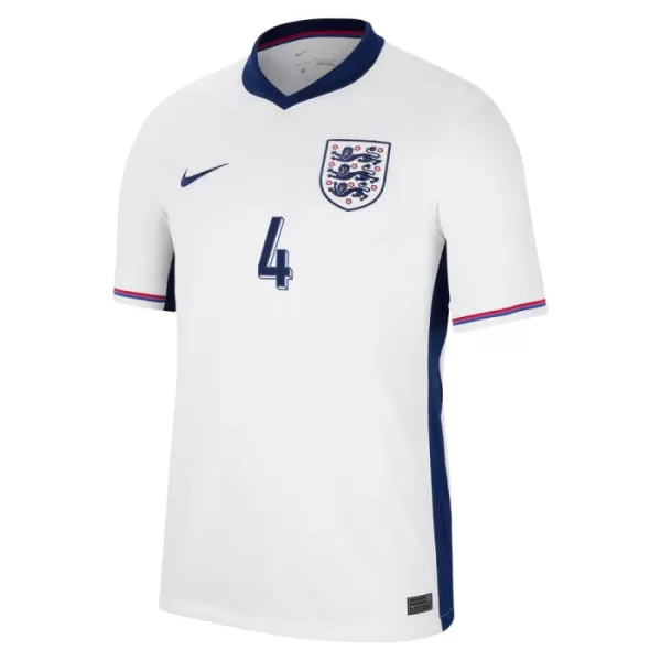 Engeland Rice 4 Shirt Heren Thuis EK 2024