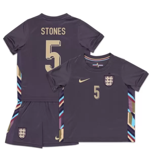 Engeland Stones 5 Tenue Kind Uit EK 2024