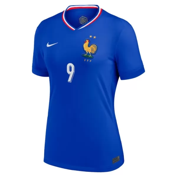 Frankrijk Giroud 9 Shirt Dames Thuis EK 2024