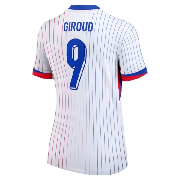 Frankrijk Giroud 9 Shirt Dames Uit EK 2024