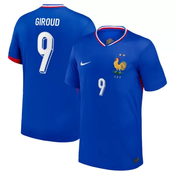 Frankrijk Giroud 9 Shirt Heren Thuis EK 2024