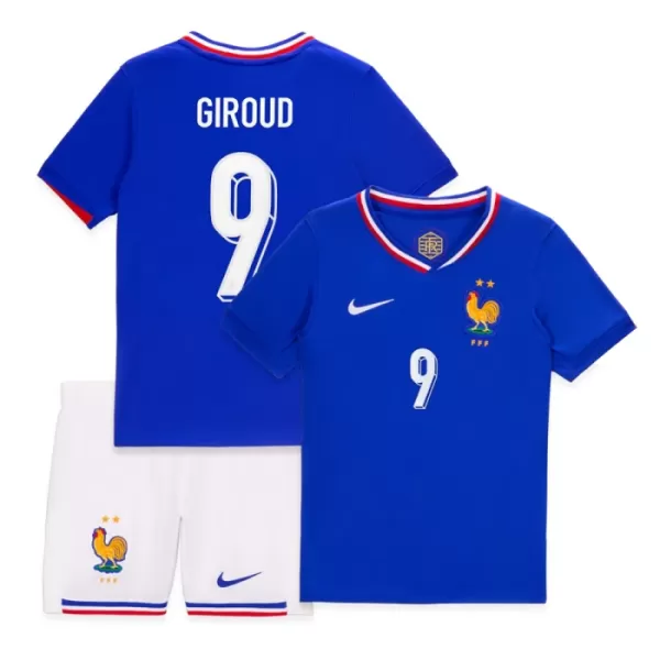 Frankrijk Giroud 9 Tenue Kind Thuis EK 2024