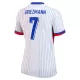 Frankrijk Griezmann 7 Shirt Dames Uit EK 2024