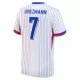 Frankrijk Griezmann 7 Shirt Heren Uit EK 2024