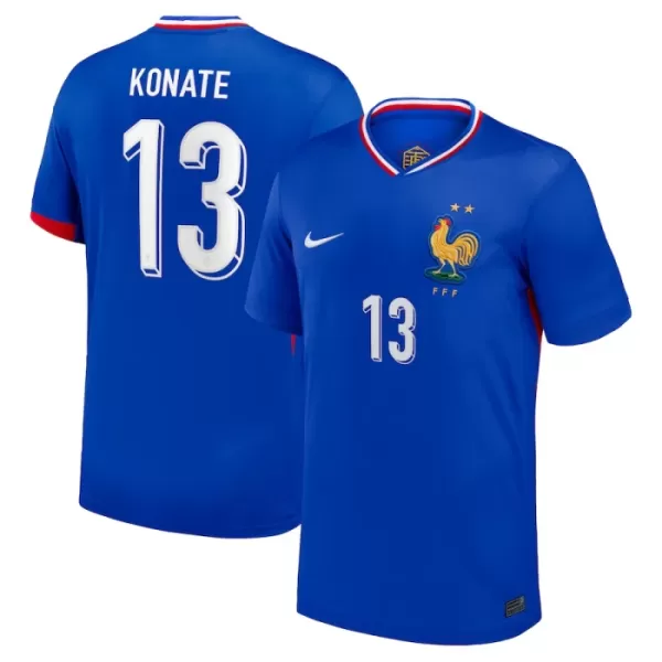 Frankrijk Konate 13 Shirt Heren Thuis EK 2024