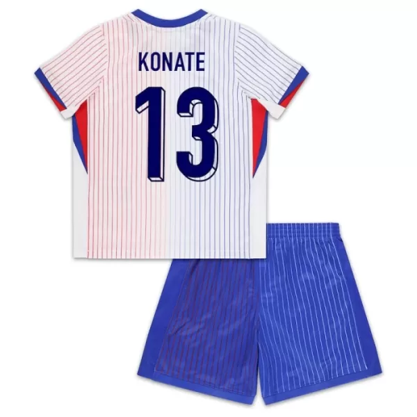 Frankrijk Konate 13 Tenue Kind Uit EK 2024