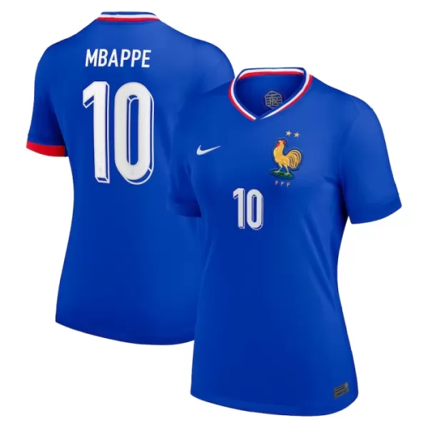 Frankrijk Mbappé 10 Shirt Dames Thuis EK 2024