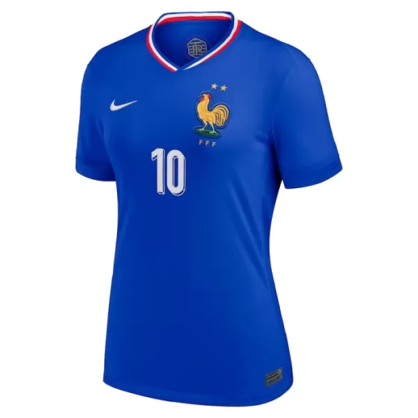 Frankrijk Mbappé 10 Shirt Dames Thuis EK 2024