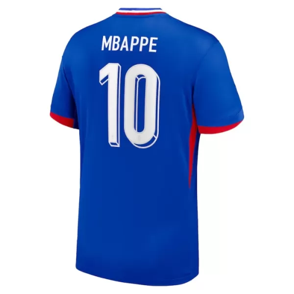 Frankrijk Mbappé 10 Shirt Heren Thuis EK 2024