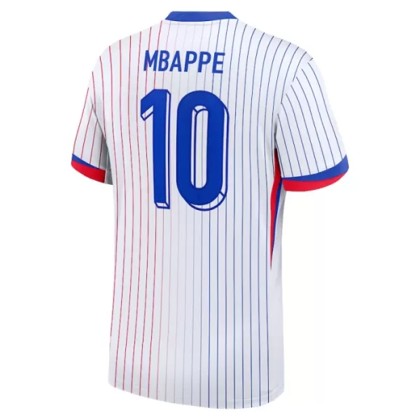 Frankrijk Mbappé 10 Shirt Heren Uit EK 2024