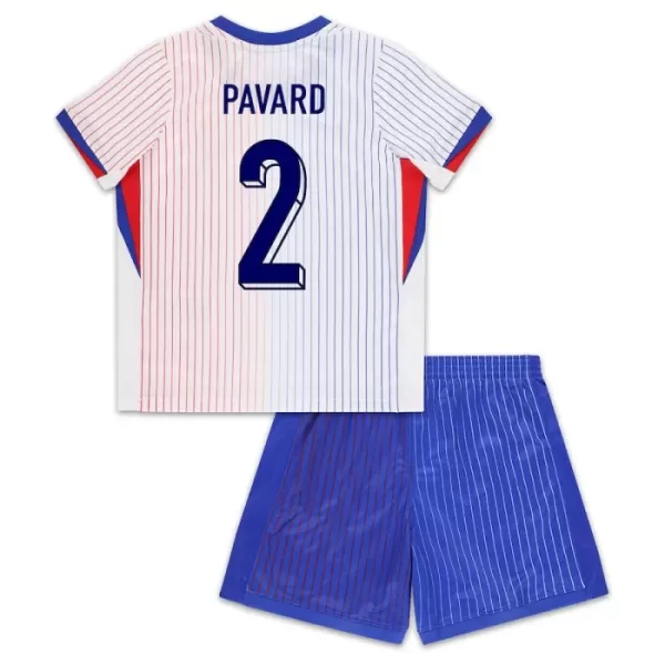 Frankrijk Pavard 2 Tenue Kind Uit EK 2024