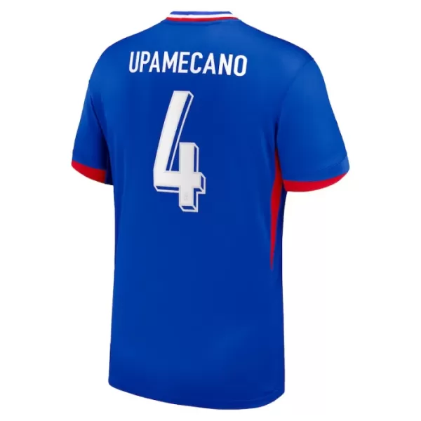 Frankrijk Upamecano 4 Shirt Heren Thuis EK 2024