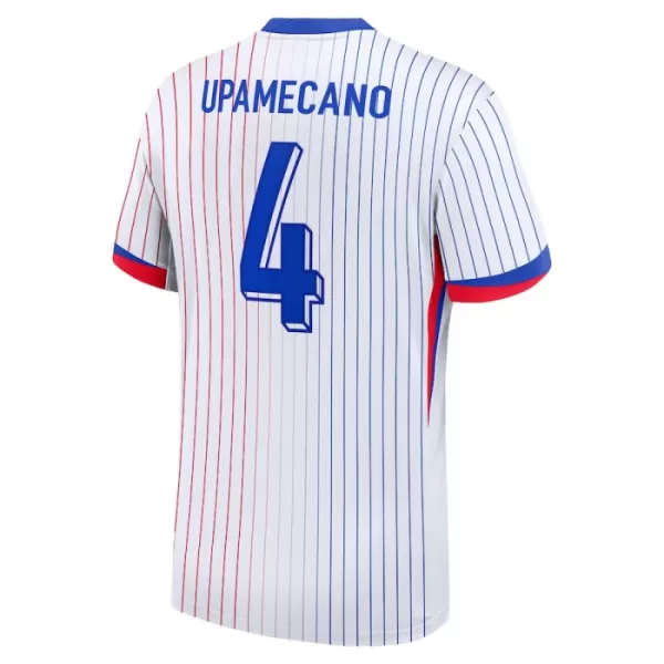 Frankrijk Upamecano 4 Shirt Heren Uit EK 2024