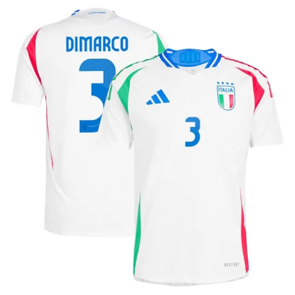 Italië DiMarco 3 Shirt Heren Uit EK 2024