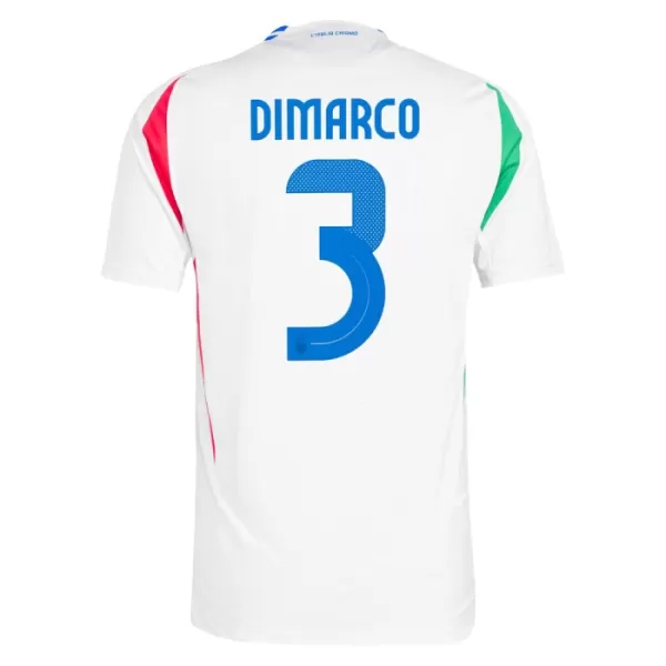 Italië DiMarco 3 Shirt Heren Uit EK 2024