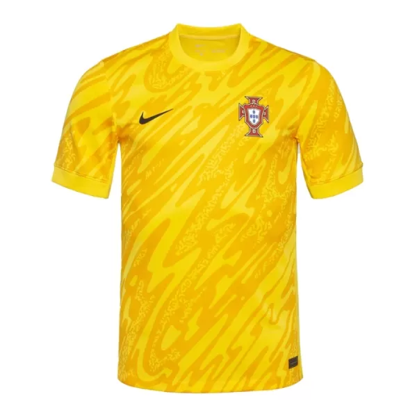 Portugal Keeper Shirt Heren EK 2024 Gele