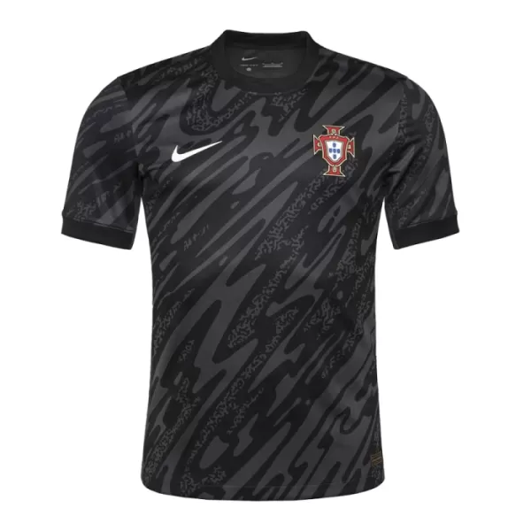 Portugal Keeper Shirt Heren EK 2024 Zwarte