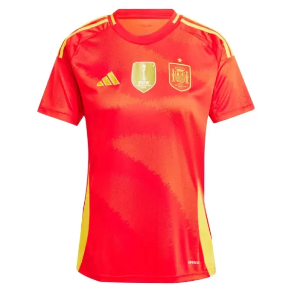 Spanje Shirt Dames Thuis EK 2024