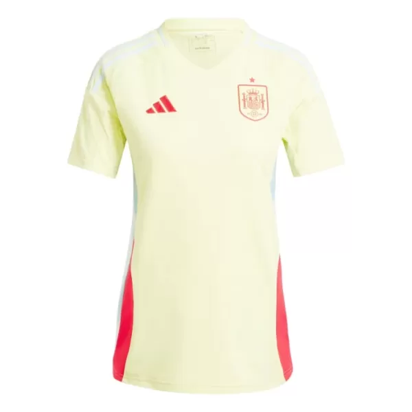 Spanje Shirt Dames Uit EK 2024