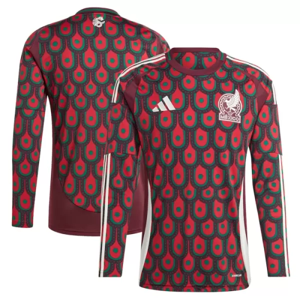 Mexico Shirt Heren Thuis 2024 Lange Mouw