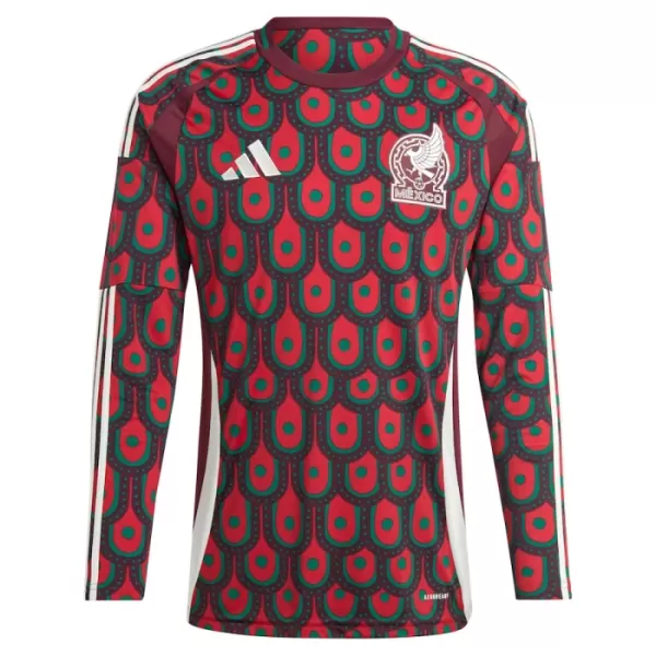 Mexico Shirt Heren Thuis 2024 Lange Mouw